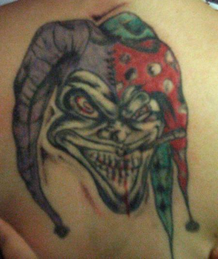 Jocker sur le dos